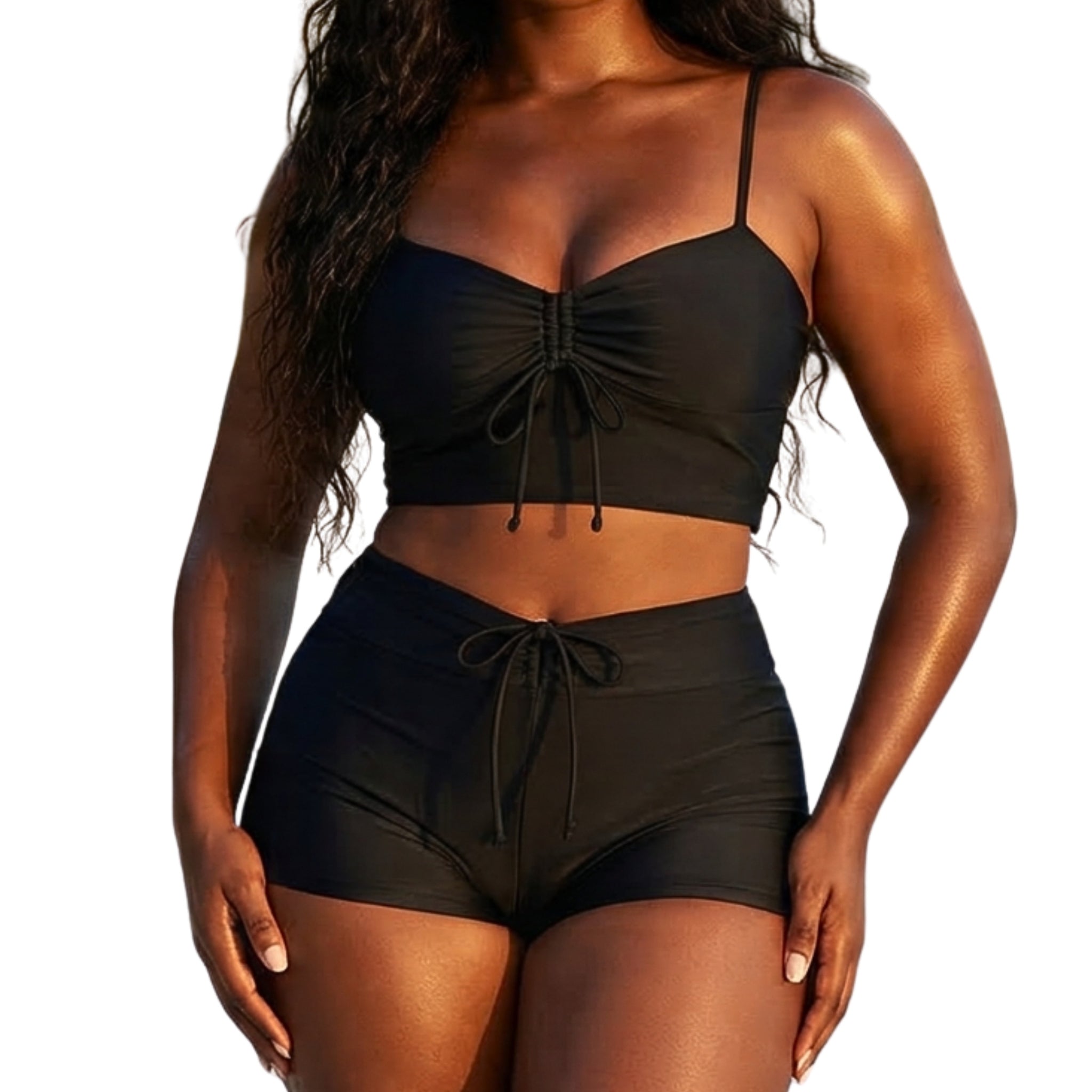 Siren High-Waisted Swim Set