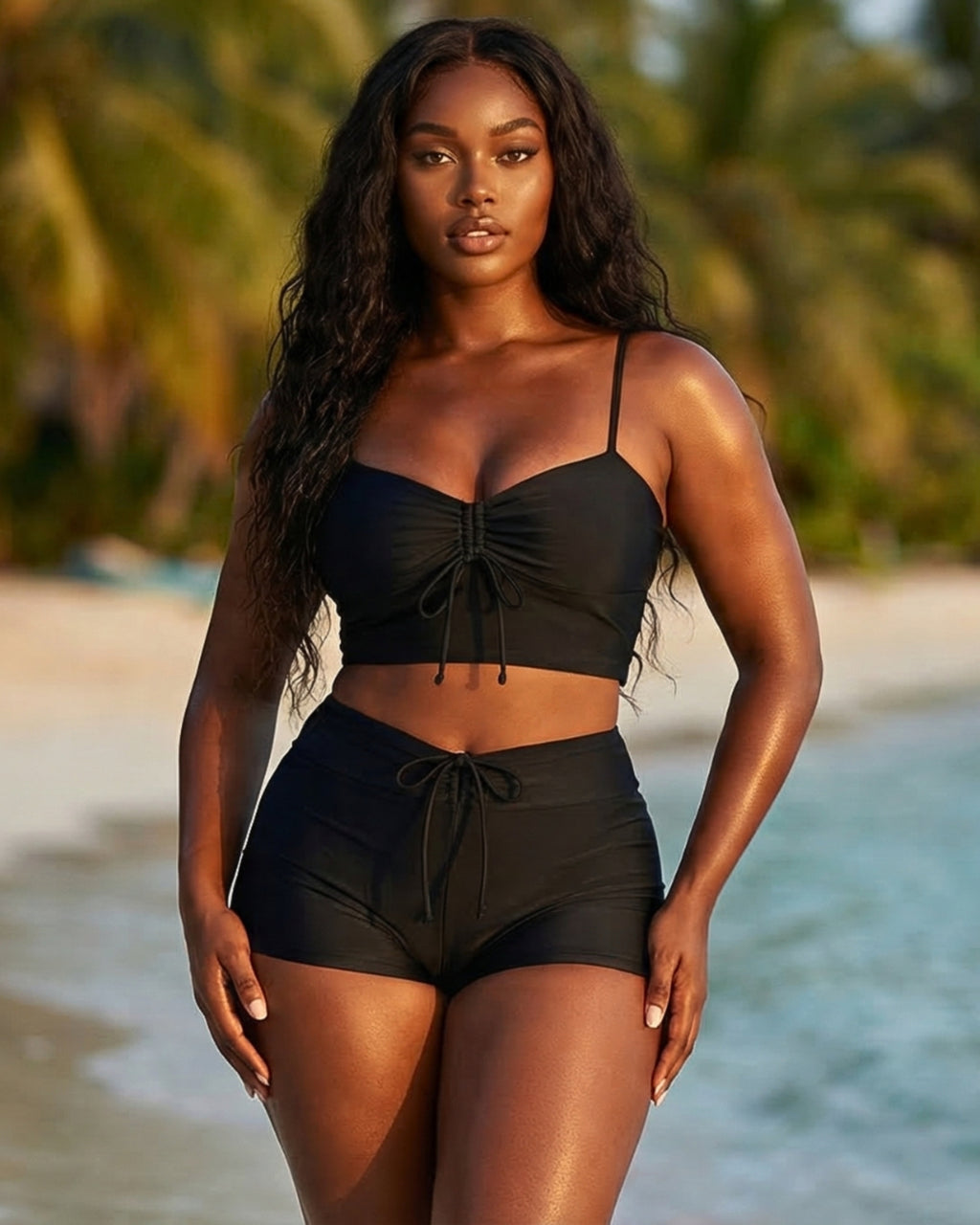 Siren High-Waisted Swim Set