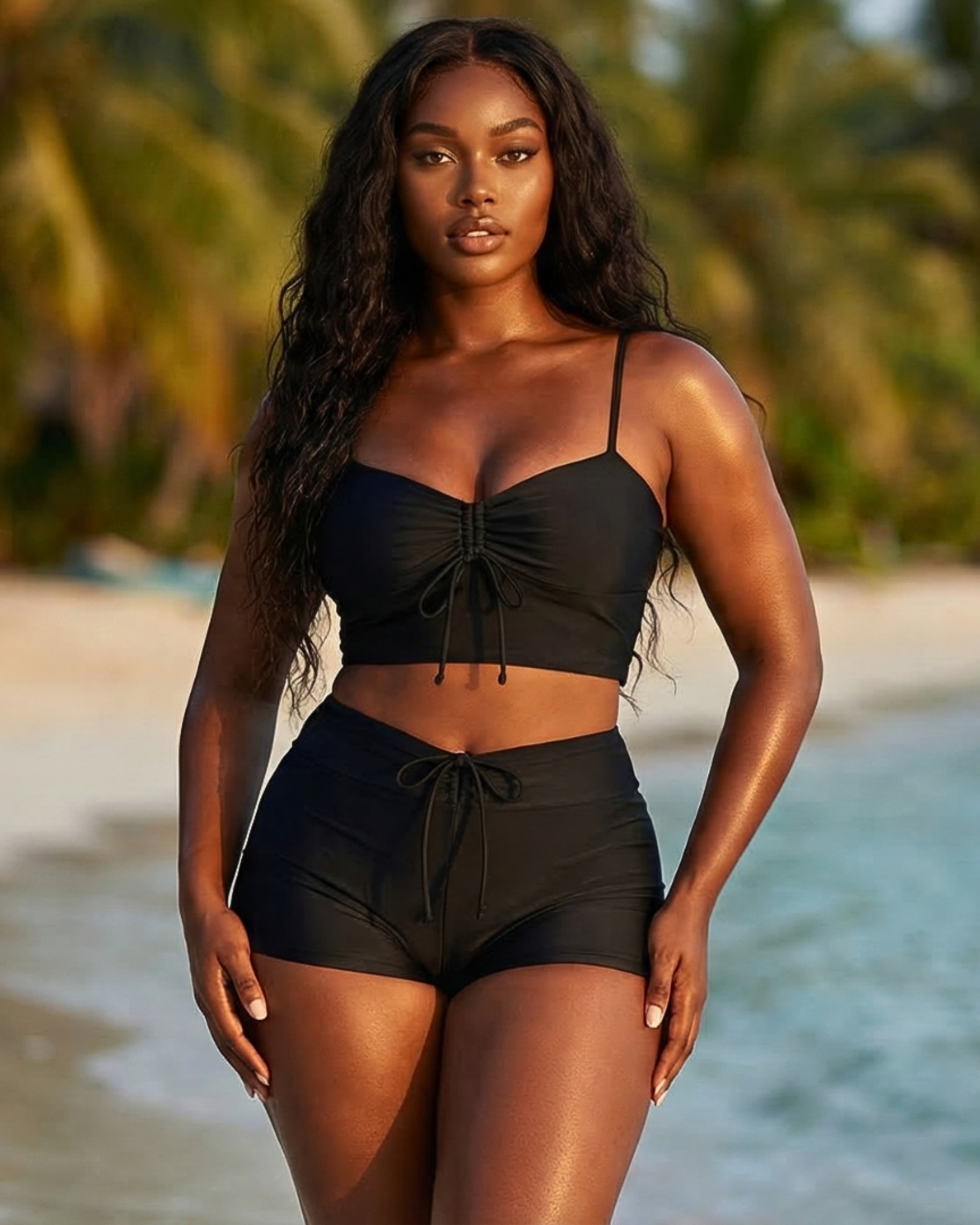 Siren High-Waisted Swim Set